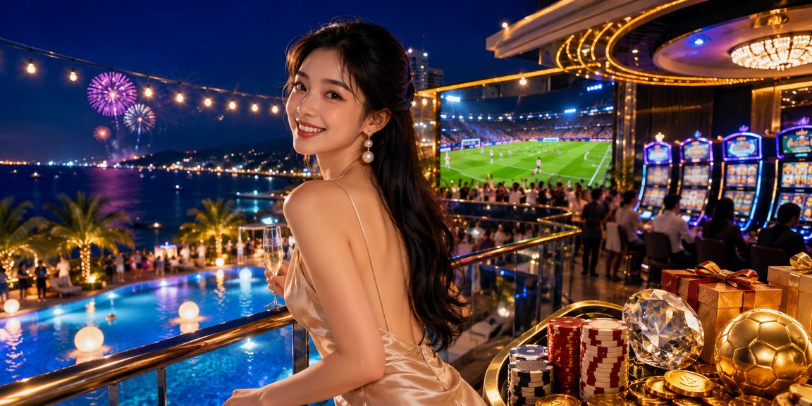 Du khách tại bãi biển Phú Quốc xem jackpot casino trực tuyến trên máy tính bảng
